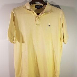 Men's Yellow Ralph Lauren Polo